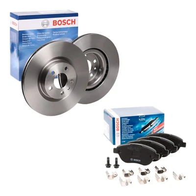 BOSCH Kit Freni ANTERIORI per FIAT 500L dal 2012 al 2018 - Dischi + Pastiglie - Image 1 of 4