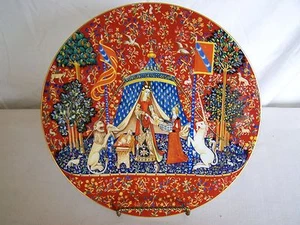 1977 Limoge Haviland & Parlon 10" Plate "To My Only Desire" - Picture 1 of 2