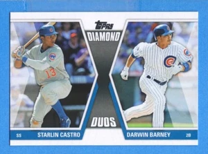 Actualización Topps Diamond Duos 2011 #DD7 Starlin Castro/Darwin Barney Cubs - Imagen 1 de 1