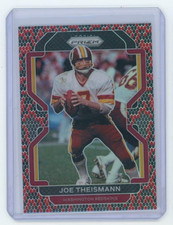 2021 Panini Prizm Joe Theismann Snake Skin Prizm SP