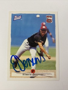 1995 Best Elmer Dessens #93 Auto Signed Autograph 