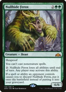 MTG Nullhide Ferox NM Guilds of Ravnica GRN Magic Gathering card - Picture 1 of 3