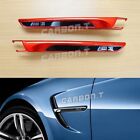 Fit BMW M3 F80 Red Metallic Side Fender Vent Dust Air Cover 2014-2020