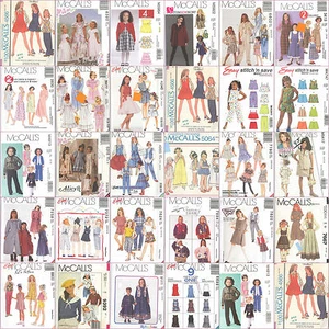 OOP McCalls modello da cucire bambini ragazze taglia gamma da 6 a 16 a scelta - Foto 1 di 30