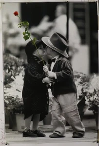 The First Kiss by Kim Anderson Poster 24" x 36" NOS (b347) - Picture 1 of 3