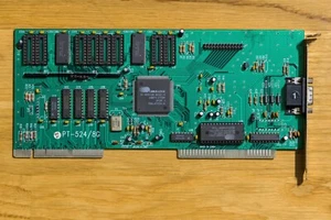 Cirrus Logic PT-524/8G CL-GD5428 VLB VESA Local BUS VGA Card 1MB RAM - Working - Afbeelding 1 van 3