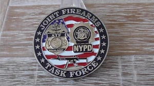 ATF NYPD New York Joint Firearms Task Force Challenge Coin #525Y - Picture 1 of 8