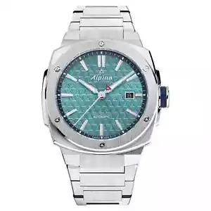 NEW ALPINA AL-525CH4AE6B-BD ALPINER EXTREME AUTOMATIC 26 JEWELS STAINLESS STEEL - Picture 1 of 3