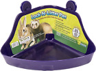 (2 Pack) Ware Manufacturing Plastic Lock-N-Litter Pan for Small Pets - Size Regu