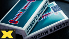 Vintage Feel Jerry's Nuggets Aqua Playing Cards