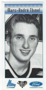 Marc-Andre Thinel 2000 QMJHL All-Star Program Inserts