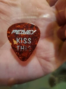 Ted Nugent Stage-Used Tour Guitar Pick Peavey KISS THIS - Shows Nuge Use! - Picture 1 of 2