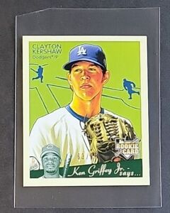 Clayton Kershaw 2008 Upper Deck Goudey Mini Green Back #/88 RC #75 MLB Dodgers