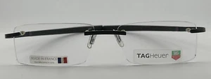 Original Tag Heuer Rimless TH 0341 007 Rimless France Black / Purple Frame Rx - Bild 1 von 23