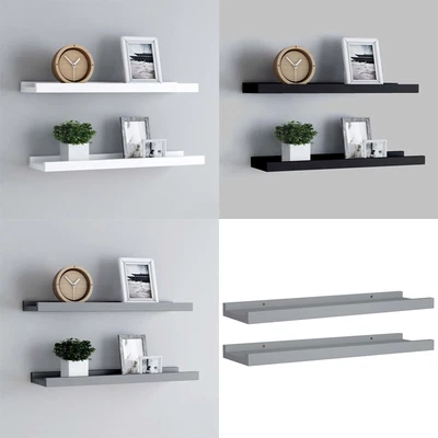 2x Bilderleiste MDF Fotoleiste Bilderregal Bilderrahmen mehrere Auswahl DE - Bild 1 von 4