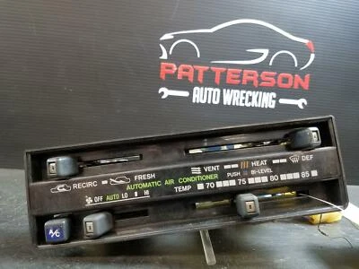 Toyota Cressida 1982 calentador manual aire acondicionado temperatura climatizador panel interruptor Foto 1 de 4