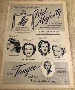 LÁPIZ LABIAL TANGEE 1946 - Anuncio impreso de revista vintage - Imagen 1 de 2