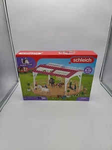 Schleich Horse Club, Horse Toys for Girls and Boys Riding School Horse Set 42389 - Picture 1 of 10