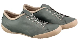 Andrea Conti sneaker 0349657-717 charcoal gray real leather removable footbed women's - Picture 1 of 7