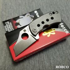 Spyderco McBee CTS-XHP Wharncliffe Blade Titanium Handles C236TIP