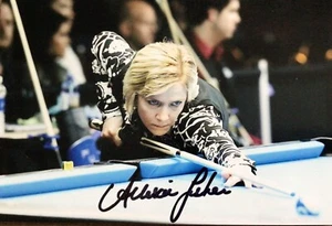 Allison Fisher Autographed Photo WPBA Signed 4x6 Auto - Picture 1 of 2