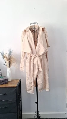 Lightweight trench coat size 8 - Image 1 of 4
