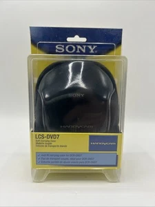 SONY HANDYCAM CASE AND STRAP  LCS-DVD7 - Picture 1 of 5