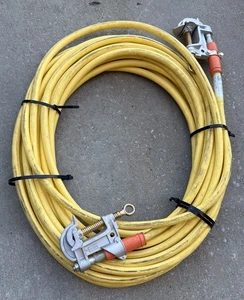 Altec 75’ 4/0 Single Grounding Set/Jumper Cable w/ Salisbury Clamps Copper NEW - Picture 1 of 7