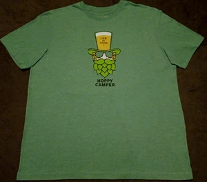 Men's XL Life Is Good Hoppy Camper Graphic Cool Tee T Shirt - Picture 1 of 6