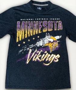 Minnesota Vikings NFL Vintage 2-Sided Graphic T-shirt Size Medium - Women’s - Picture 1 of 12