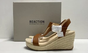 Kenneth Cole Women's Tan Card Wedge Size 8 - Picture 1 of 7