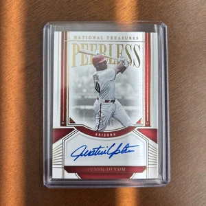 2024 National Treasures Peerless Auto Justin Upton 11/99 Diamondbacks - Picture 1 of 1