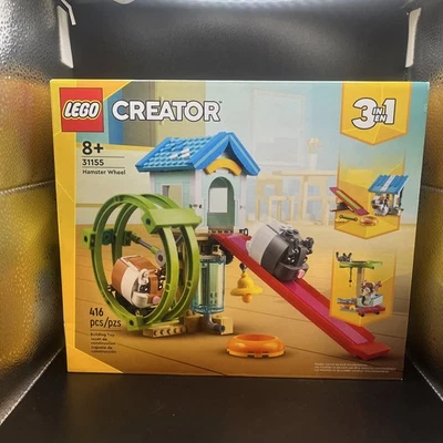 LEGO CREATOR: Rueda de hámster (31155). ¡Diversión creativa 3 en 1! ¡Nuevo sellado de fábrica! Foto 1 de 2