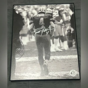 Brett Favre Auto Gold Autograph GREEN BAY PACKERS '95,'96,'97 MVP 8X10 photo COA - Picture 1 of 2