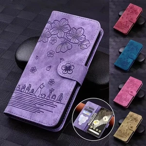 Leather Case For Samsung S21 S22 S20FE A22 A32 A33 A50 A51 A52 A53 A71 5G Cover - Picture 1 of 12