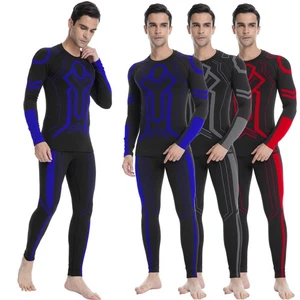 Herren Thermo Unterwäsche Skiunterwäsche Hemd Hose SportSet Funktionsunterwäsche - Bild 1 von 23
