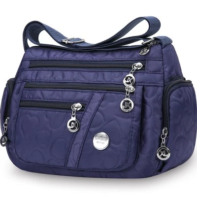 Waterproof Cross Body Bag Ladies Handbag Shoulder Bag Womens Purse Travel Sports - Image 1 of 4