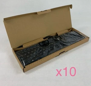 HP L96909-001 Halley Wired USB Slim Keyboard (Lot of 10) - Picture 1 of 10