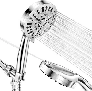 NEW - 10-Mode Handheld Shower Head Set High Pressure Shower Head with 59” Hose - Picture 1 of 7