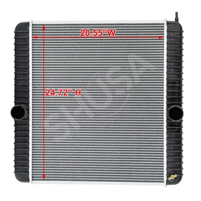 Radiator Fit 04-07 Ford F650 F750 02-07 International Harvester 3200,4100,4400 - Image 1 of 4