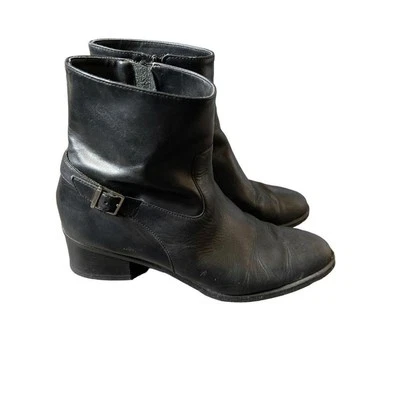 Ralph Lauren, leather booties, size 8 - Image 1 of 4