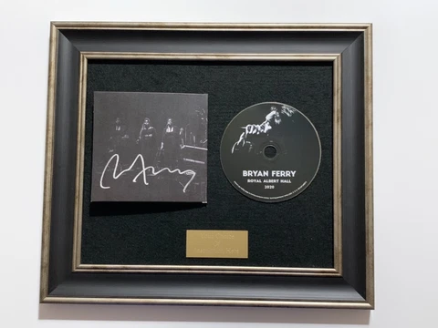 SIGNED/AUTOGRAPHED BRYAN FERRY - ROYAL ALBERT HALL 2020 FRAMED CD PRESENTATION Cover