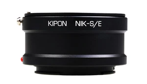 KIPON Adapter for Nikon F Mount Lens to Sony E Mount NEX Camera NEX-5 VG10 - Picture 1 of 6