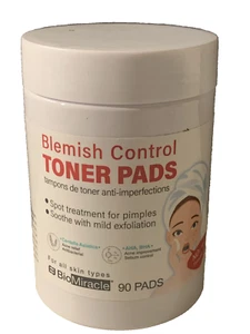 BioMiracle Blemish Control Toner Pads Pimple Treatment - 90 Pads - Picture 1 of 2