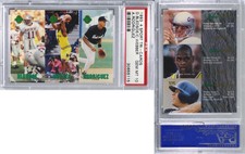 1993 Classic Four Sport Collection Triple Card Drew Bledsoe Chris Webber PSA 10