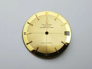 Universal Geneve Polerouter Date Dial - Parts - Picture 1 of 3