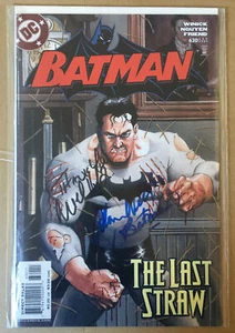 DC Comics Batman #630 Hand Signed by Adam West + 1 - Picture 1 of 3