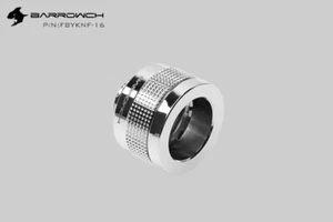 Barrowch G1/4" Srebrna Wolverine Enhanced Anti Shedding 16mm Sztywna rura-083 - Zdjęcie 1 z 6