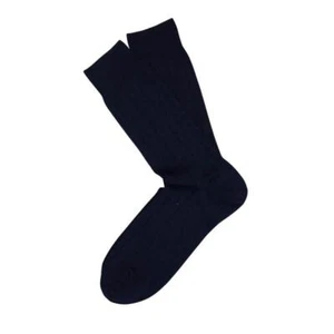 Marcoliani Italian Cashmere & Silk Ribbed Mens Socks - Picture 1 of 7