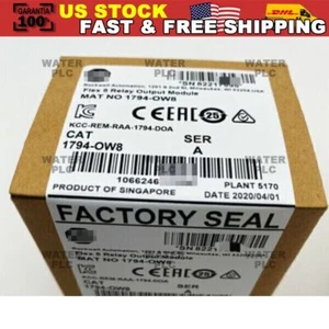 New Factory Sealed A_B 1794-OW8 SER A Flex 8 Point Relay Output Module 1794OW8 - Picture 1 of 3